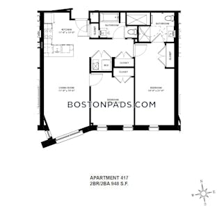 Allston Apartment for rent 2 Bedrooms 2 Baths Boston - $5,000 No Fee