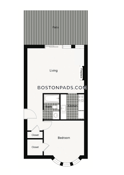 Back Bay Apartment for rent 1 Bedroom 1 Bath Boston - $2,935