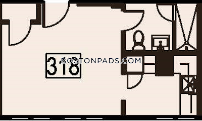 Cambridge Studio 1 baths in CAMBRIDGE  Harvard Square - $2,350 No Fee