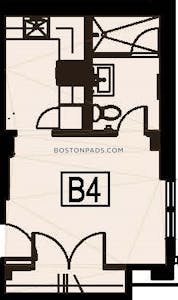 Cambridge Studio 1 baths in CAMBRIDGE  Harvard Square - $2,300 No Fee